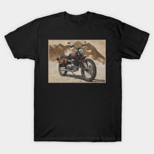 Vintage Scrambler 50s vibe motorcycle T-Shirt